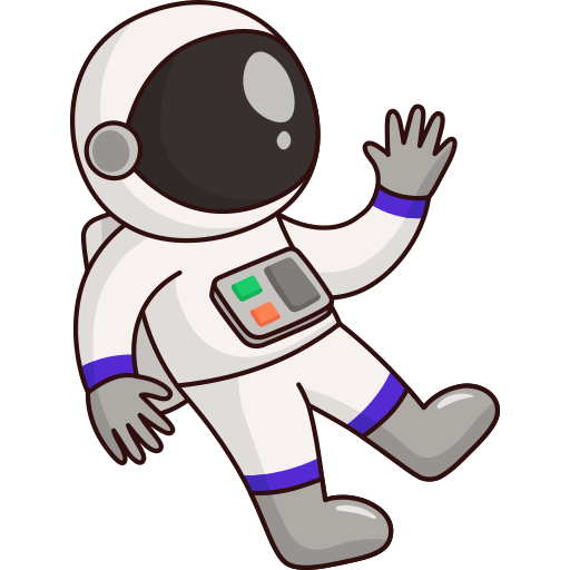 Astronauta cartoon